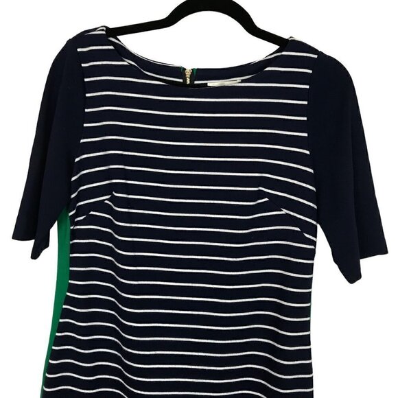 Eliza J Blue & White Striped Dress  Size 10 - Picture 3 of 9